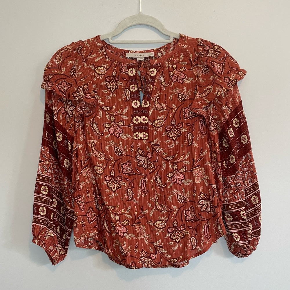Loft Boho Style Blouse